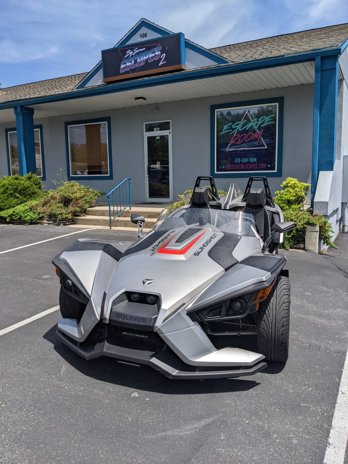 Rent a Slingshot Big Screen Escapes Themed Escape Rooms in the